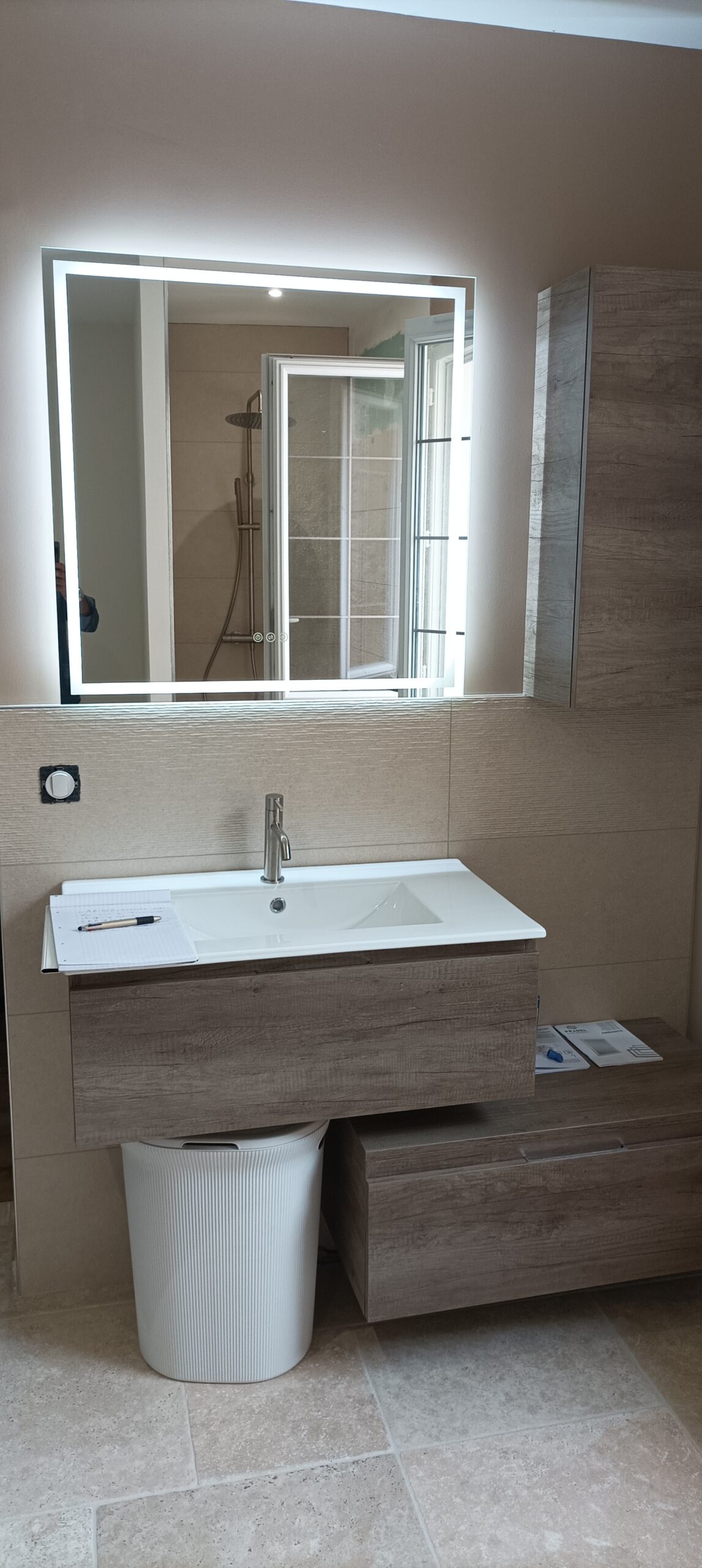 Modification d’une cuisine et création salle de bain à Semussac