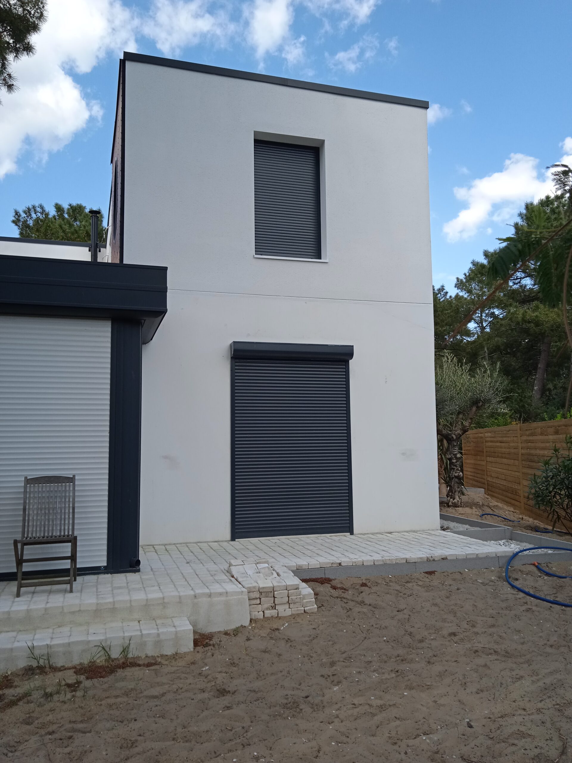 Surélévation en Ossature Bois avec Terrasse